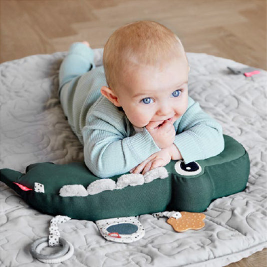 Done by Deer Tummy Time Activity Toy - Croco Green