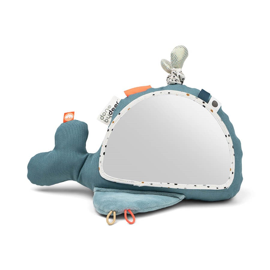 Done by Deer Tummy Time Activity Toy - Wally Blue