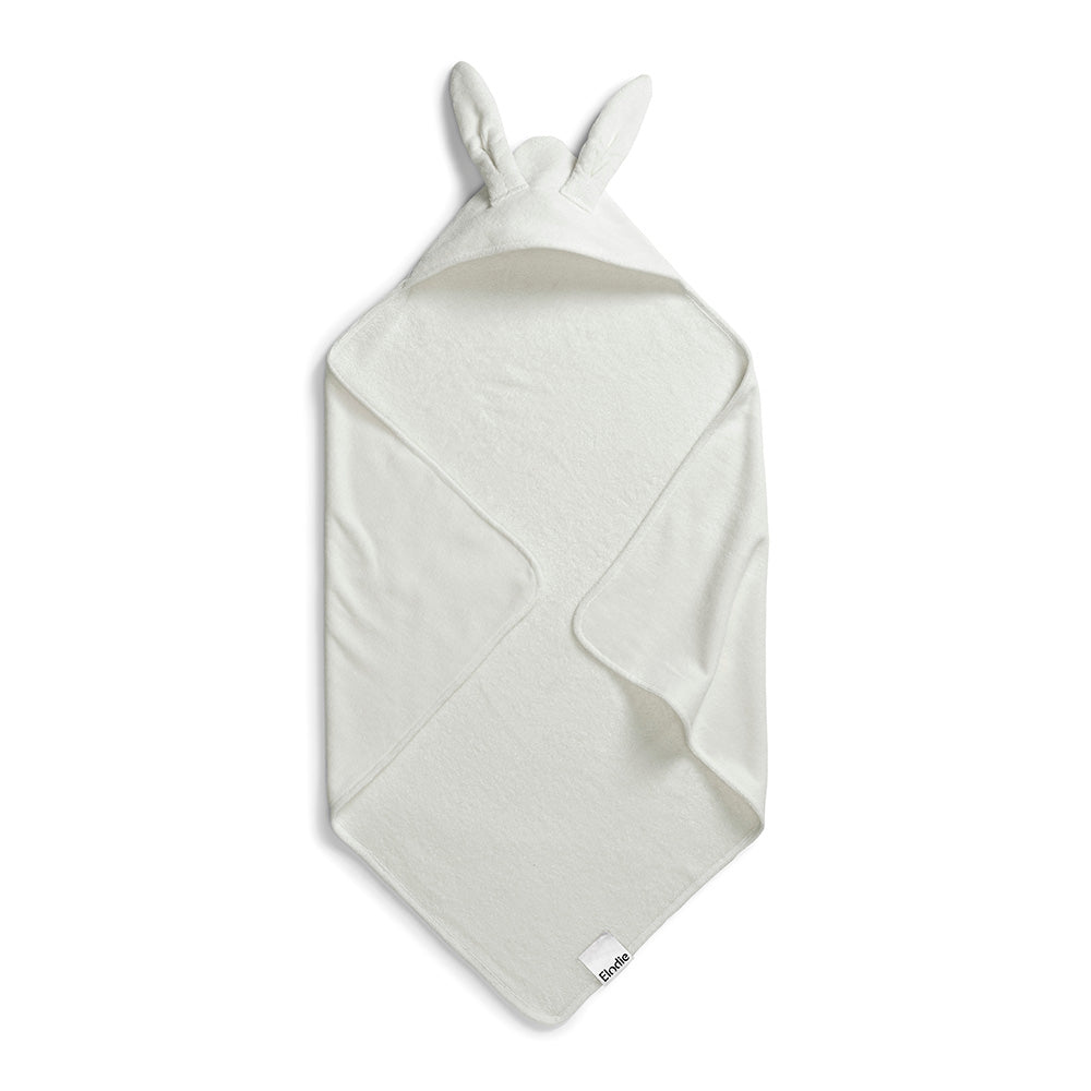 Elodie Details Hooded Towel - Vanilla White Bunny