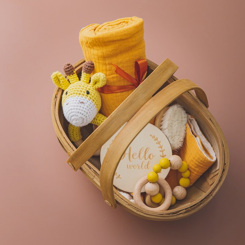 6-Piece Giraffe Baby Gift Set