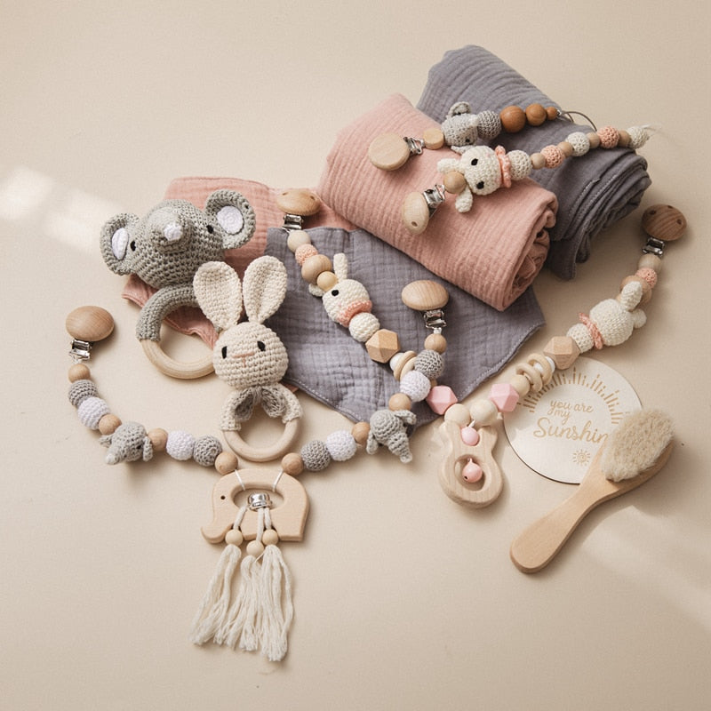7-Piece Elephant Baby Premium Gift Set