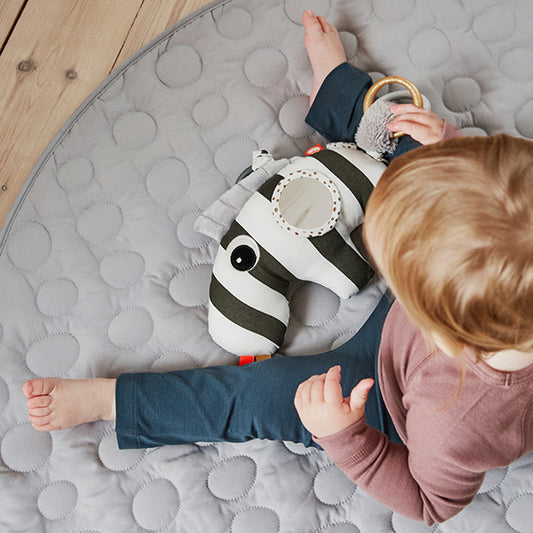 Done by Deer Activity Toy - Zebee Black