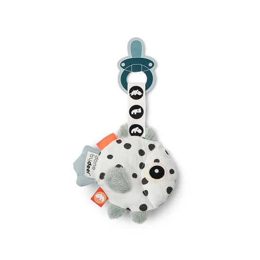 Done by Deer Cozy Pacifier Keeper - Puffee Blue