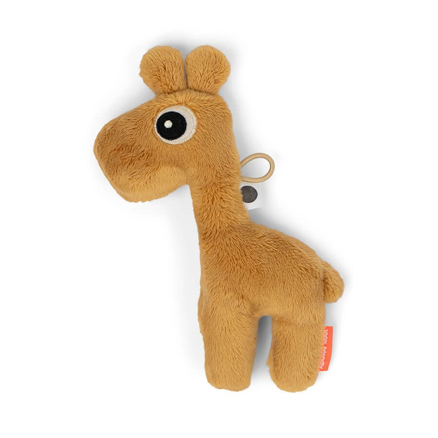 Done by Deer Tiny Sensory Rattle - Raffi Mustard