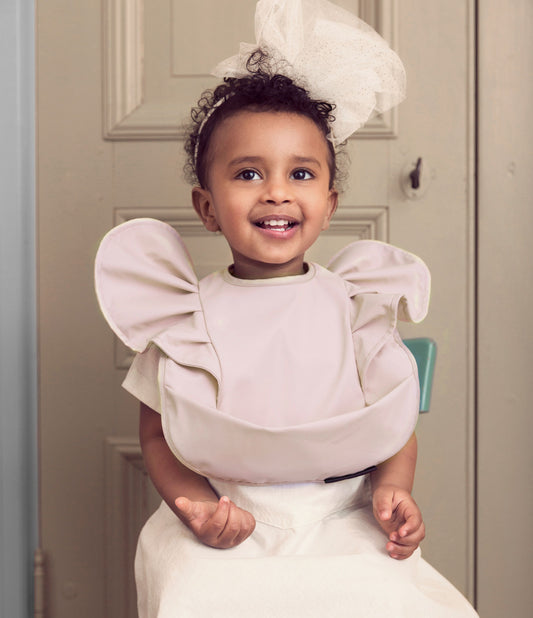 Elodie Details Baby Bib - Powder Pink